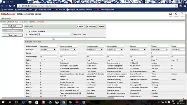 Pasar archivo de excel a Oracle y hacer consultas смотреть онлайн
