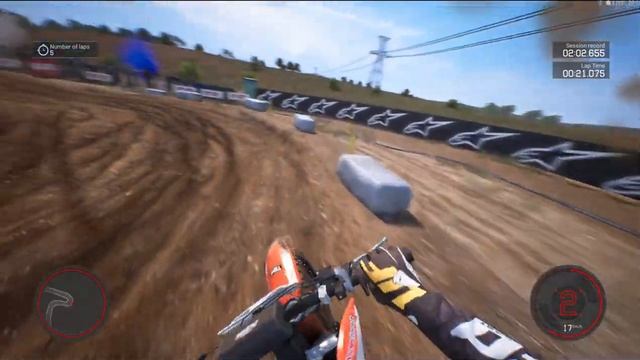 MXGP 2021 GAMEPLAY WITH FOV MOD!!! смотреть онлайн