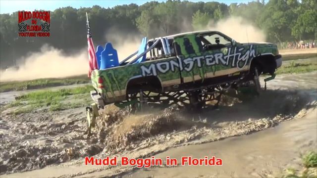 Monster Trucks Invade Brick's Truck Mania Kid Fest. смотреть онлайн