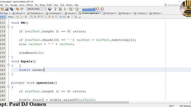 How to Create a Simple Calculator Applet in Java - Part 2 of 2 смотреть онлайн