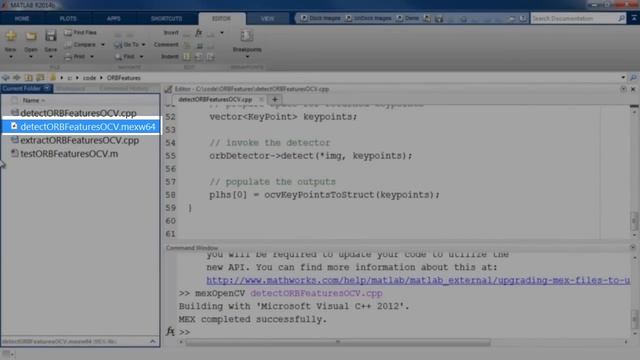 Using OpenCV with MATLAB смотреть онлайн