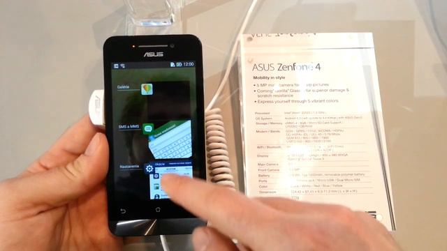 MWC 2014: Asus Zenfone 4 смотреть онлайн