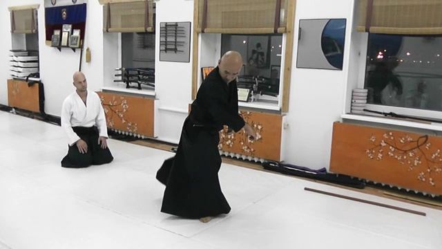 Айкидо. Такаси Куроки (11.2014; семинар, зал).avi