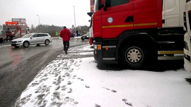 PL кафе GRILL в Польше на подьезде к Германии 20190126