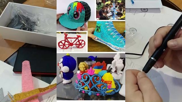 Лучший Подарок Ребёнку 3D ручка нового поколения Модель этого года Самая тонкая 3D ручка смотреть онлайн