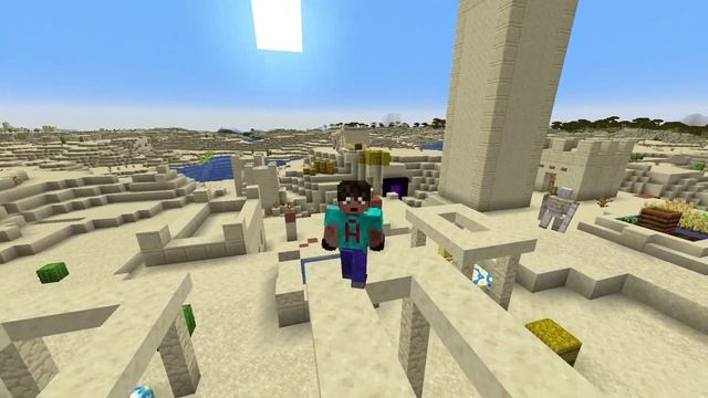 Best Minecraft Seeds | Mineraft 1.20 Desert Villages in a Mesa Biome смотреть онлайн