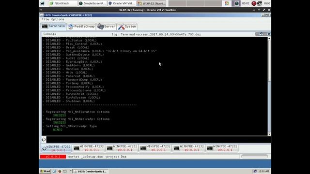 Fuzzbunch (Shadow Brokers NSA Leak) on Windows XP 32bit Virtual Machine смотреть онлайн