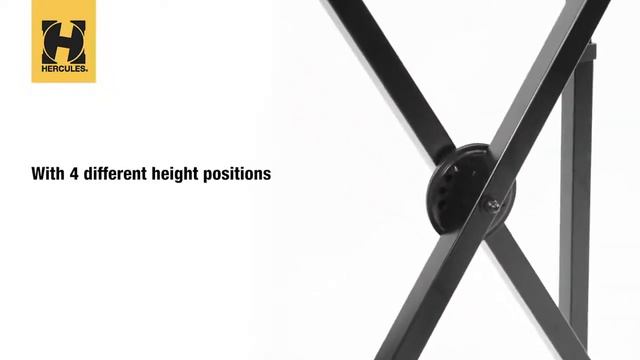 Стойка клавишная "X" тип, двухярусная Hercules KS210B смотреть онлайн