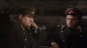 Михаил Ульянов в фильме "Контрудар" (фрагмент 2)