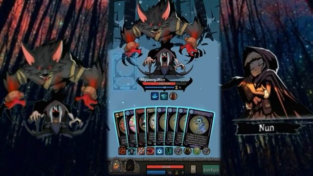 [Night of the full moon] Nun vs Mystery Man boss battle смотреть онлайн
