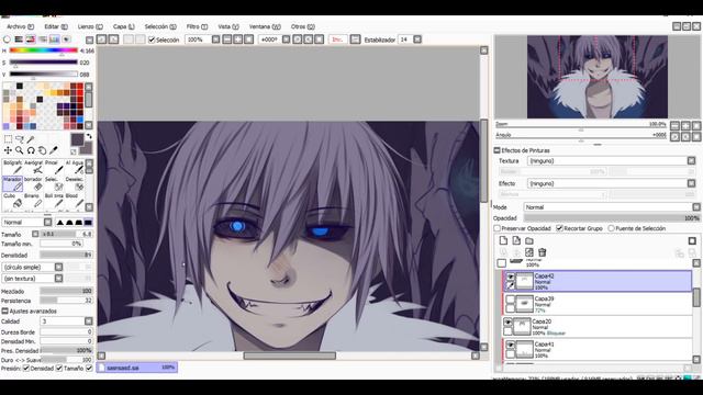 Undertale --Sans- - SpeedPaint смотреть онлайн