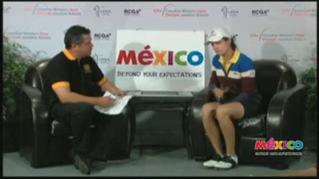 Hector del Castillo interviews Lorena Ochoa смотреть онлайн