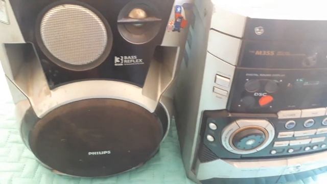PHILIPS FW-M355 MP3-CD Mini HI-FI SYSTEM review смотреть онлайн