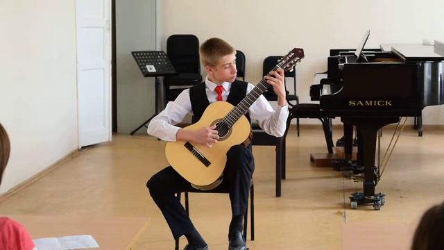 Соната до-мажор Паганини, Ярослав Яковлев смотреть онлайн