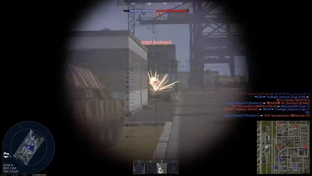 SEVERE RUSSIAN BIAS (T34-85) War thunder смотреть онлайн