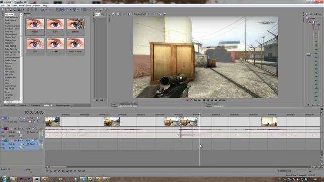 Замедление и ускорение видео в Sony Vegas 10 смотреть онлайн