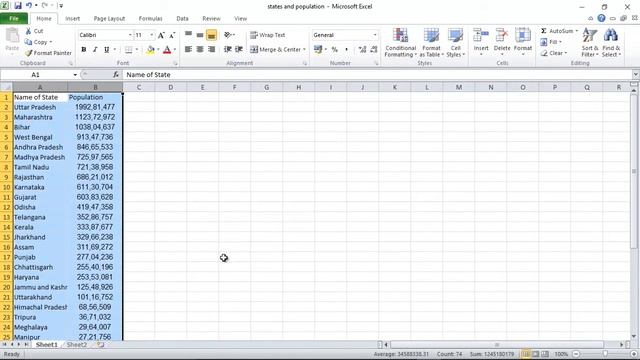 Microsoft Excel 2010- Formatting Row Height, Column Width and Cut Copy and Paste смотреть онлайн