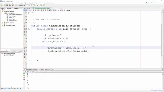 Los Acumuladores y Contadores en Java смотреть онлайн