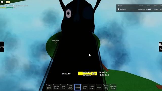 DIVINE DustDust Sans Showcase | Sans Game REMAKE Roblox смотреть онлайн