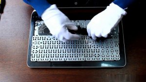 Замена клавиатуры на ноутбуке hp