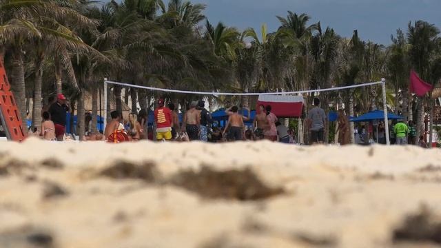 PLAYACAR BEACH - Playa Del Carmen - Mexico (4K) смотреть онлайн