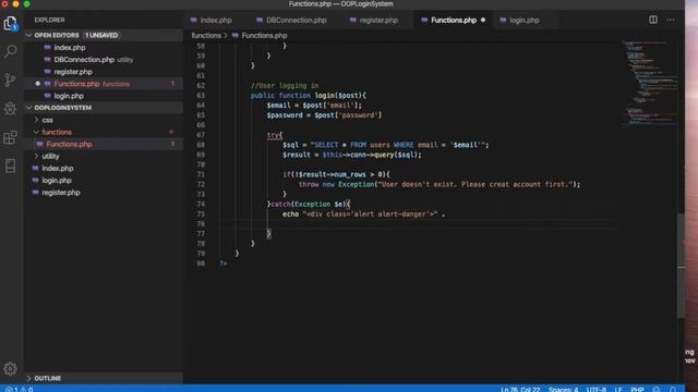 #7 Login Functionality || Login System Using Object Oriented PHP, MySql, Bootsrtap || PHP Project смотреть онлайн