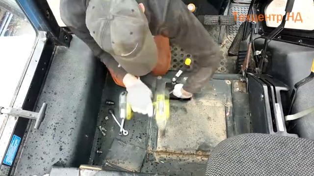 Монтаж челюстного ковша на ПКУ-0.8 ( КУН ) в Техцентр НД смотреть онлайн