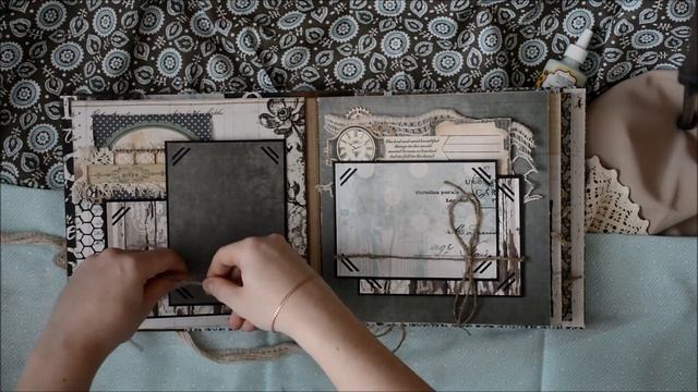 Скрапбукинг - винтажный семейный альбом: видео-обзор. смотреть онлайн