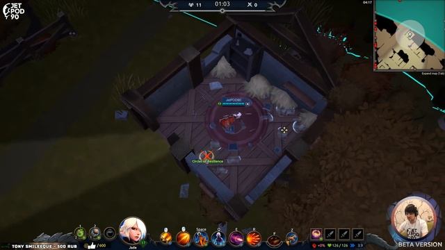 ОБЗОР игры BATTLERITE ROYALE! Первый взгляд на Moba игру в жанре Battle Royale от JetPOD90.