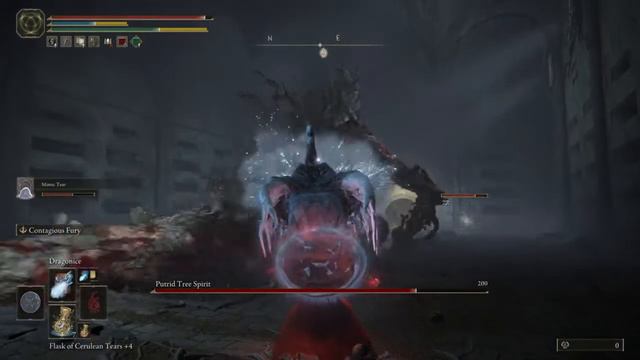 ELDEN RING War dead catacombs. Putrid Tree Spirit. смотреть онлайн