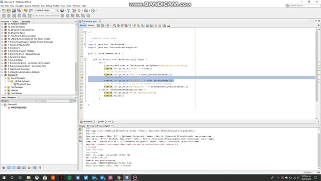 Utilizando clase InetAddress смотреть онлайн