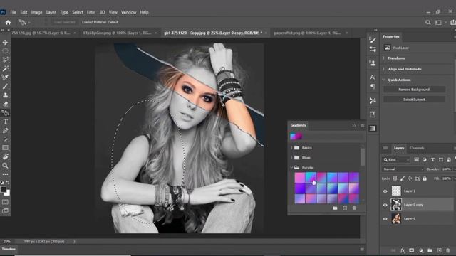 How To Fix A Paper Cut Effect In Adobe PhotoShop 2020 смотреть онлайн