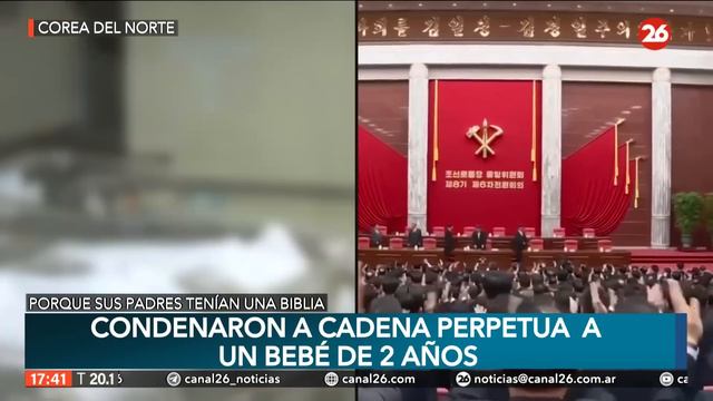 Corea del Norte: condena a cadena perpetua a bebé de dos años porque su familia tenía una biblia смотреть онлайн