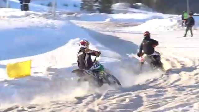 Чемпионат и Первенство Свердловской области по зимнему мотокроссу. смотреть онлайн