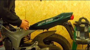 ТО Yamaha TDM 850 Замена подкрылка