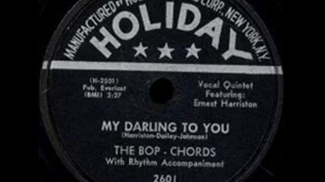 BOP CHORDS My Darling To You OCT '56 смотреть онлайн