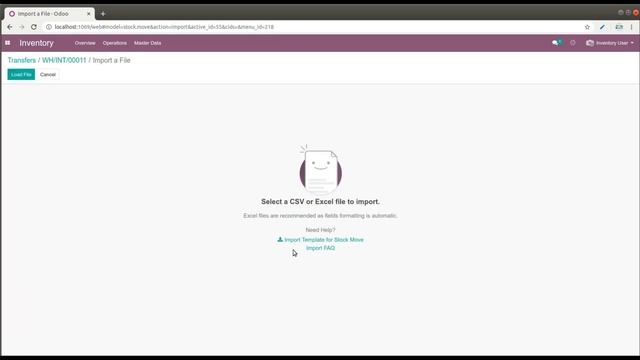 Odoo module: Import Transfer Line (Stock Move) from Excel or CSV file смотреть онлайн