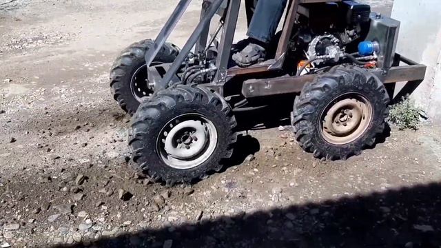 испытания нового мини погрузчика на гидроходу смотреть онлайн