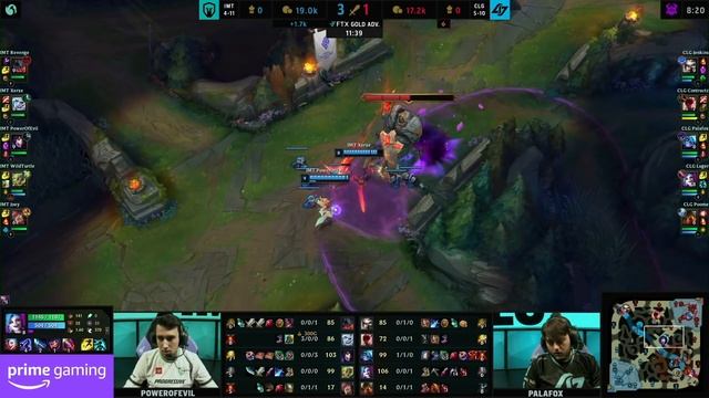 Immortals vs Counter Logic Gaming - LCS 2022 Spring Split Week 8 Day 1 - IMT vs CLG смотреть онлайн