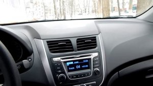 HYUNDAI Solaris 2014   звук штатной магнитолы