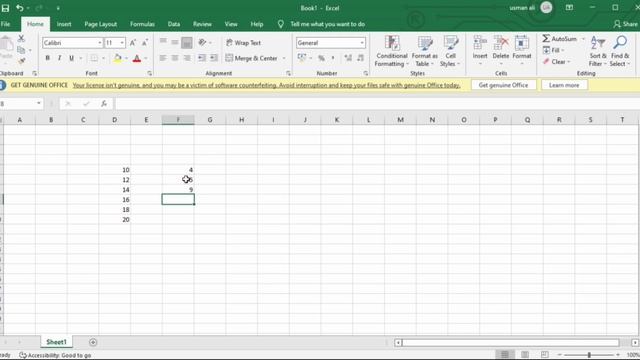 (Lecture # 4) Ms excel || online course || basic formulas and series смотреть онлайн