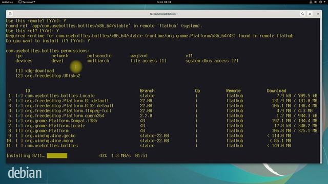How to Install Bottles on Debian 11 Bullseye | Windows Software on Debian 11 with Bottles смотреть онлайн