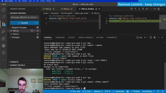 Undo a Commit on Git смотреть онлайн