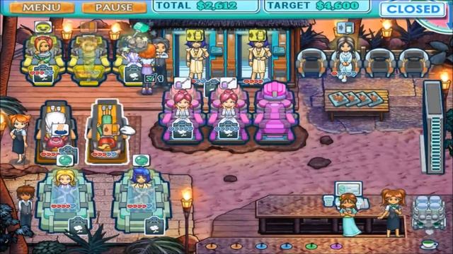 Sally's Spa Playthrough - Paradise Spa Days 1-5 part 10 (Finale) смотреть онлайн