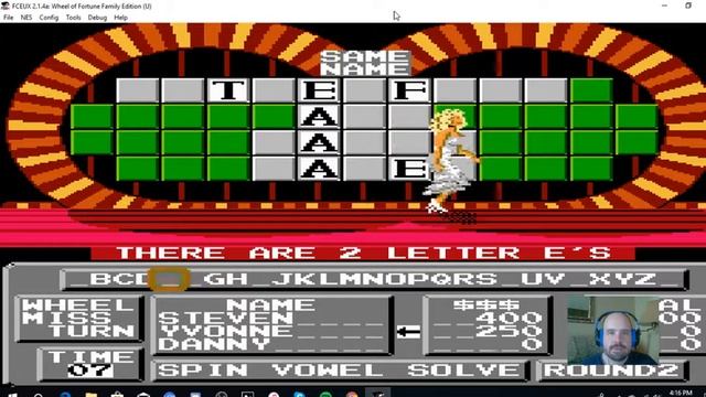 Wheel Of Fortune Family Edition NES Game смотреть онлайн