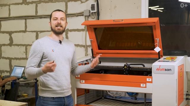 Обзор лазерного станка Wattsan 6040 АКЦИЯ ЧИЛЛЕР В ПОДАРОК смотреть онлайн