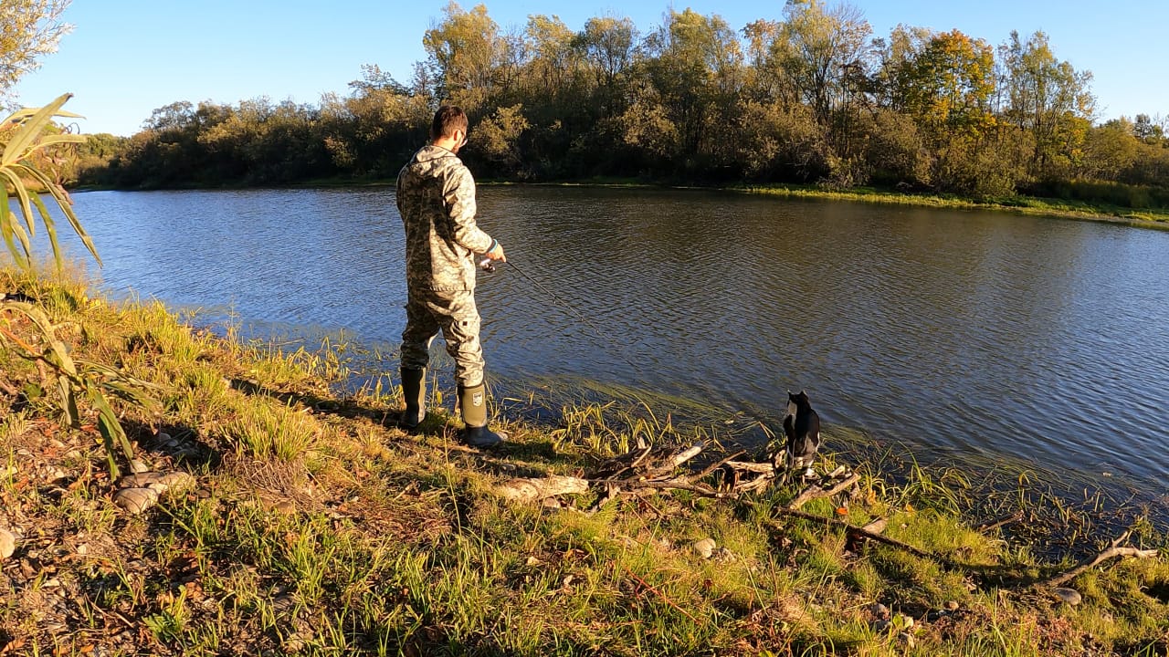 Щука на спиннинг.