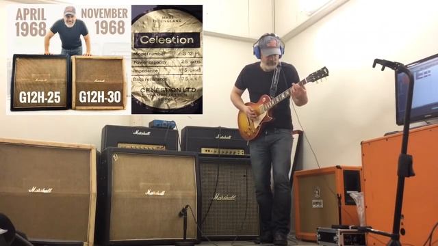 Vintage Marshall 100 Hendrix Speaker Cabinets - 1st Vs 2nd Version смотреть онлайн