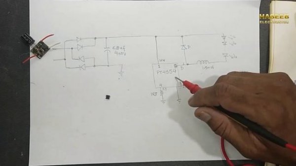 [394] LED Driver Circuit Explained / Working PT4554D /PT4554C LED Driver IC