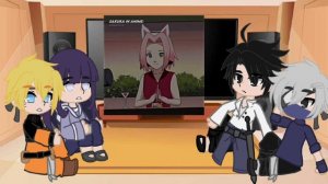 🌸Реакция команды 7+Хината на Сакуру🌸2часть